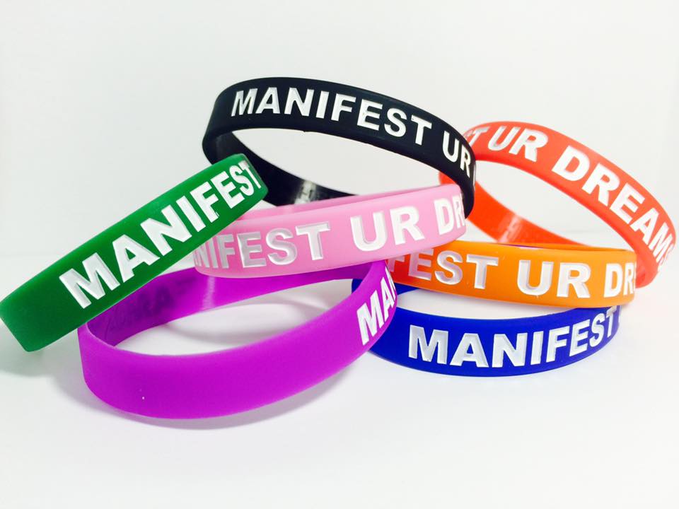 MANIFEST UR DREAMS WRSTBND - Manifest Ur Dreams